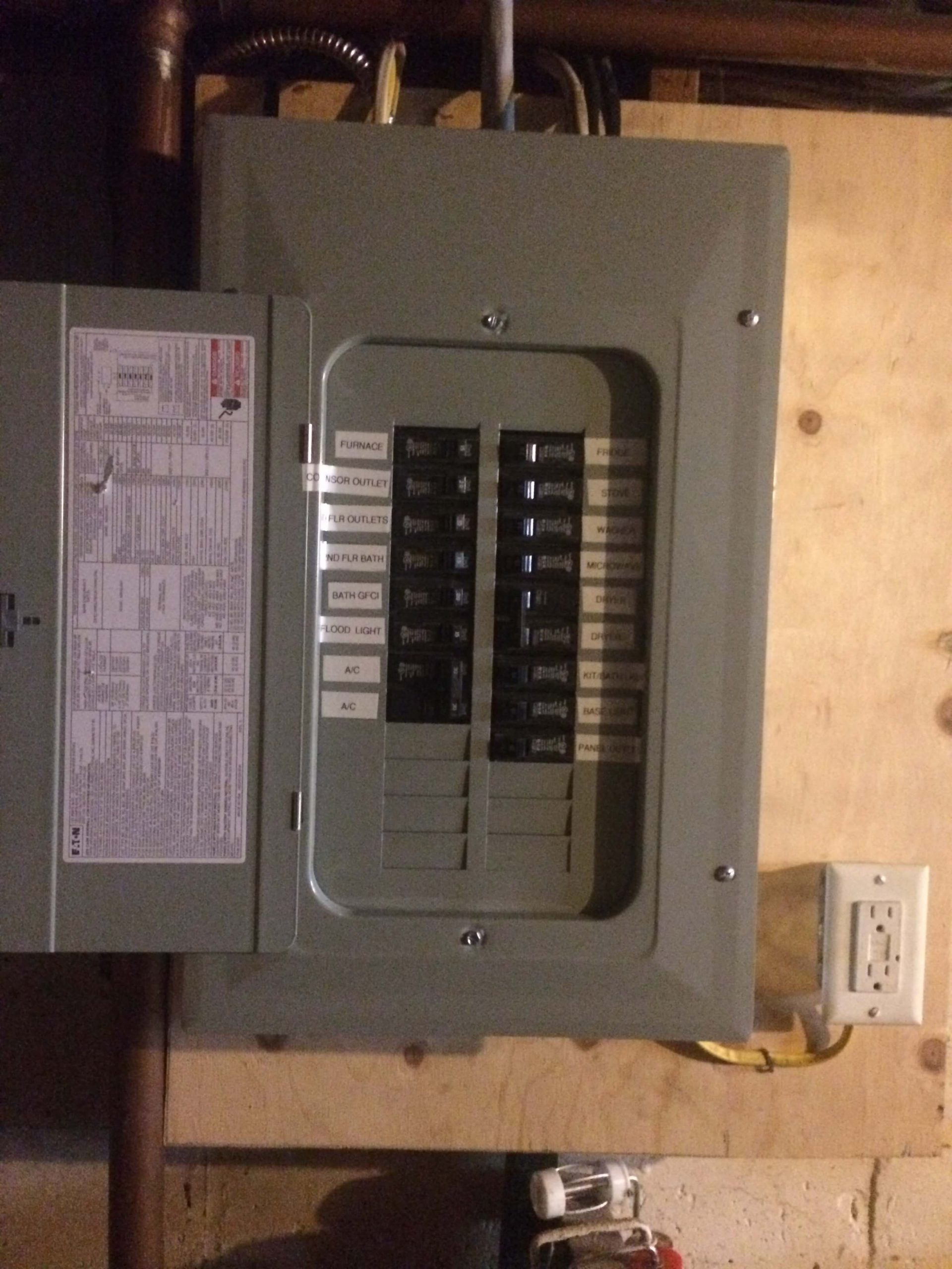 Circuit Breaker Panel Repair