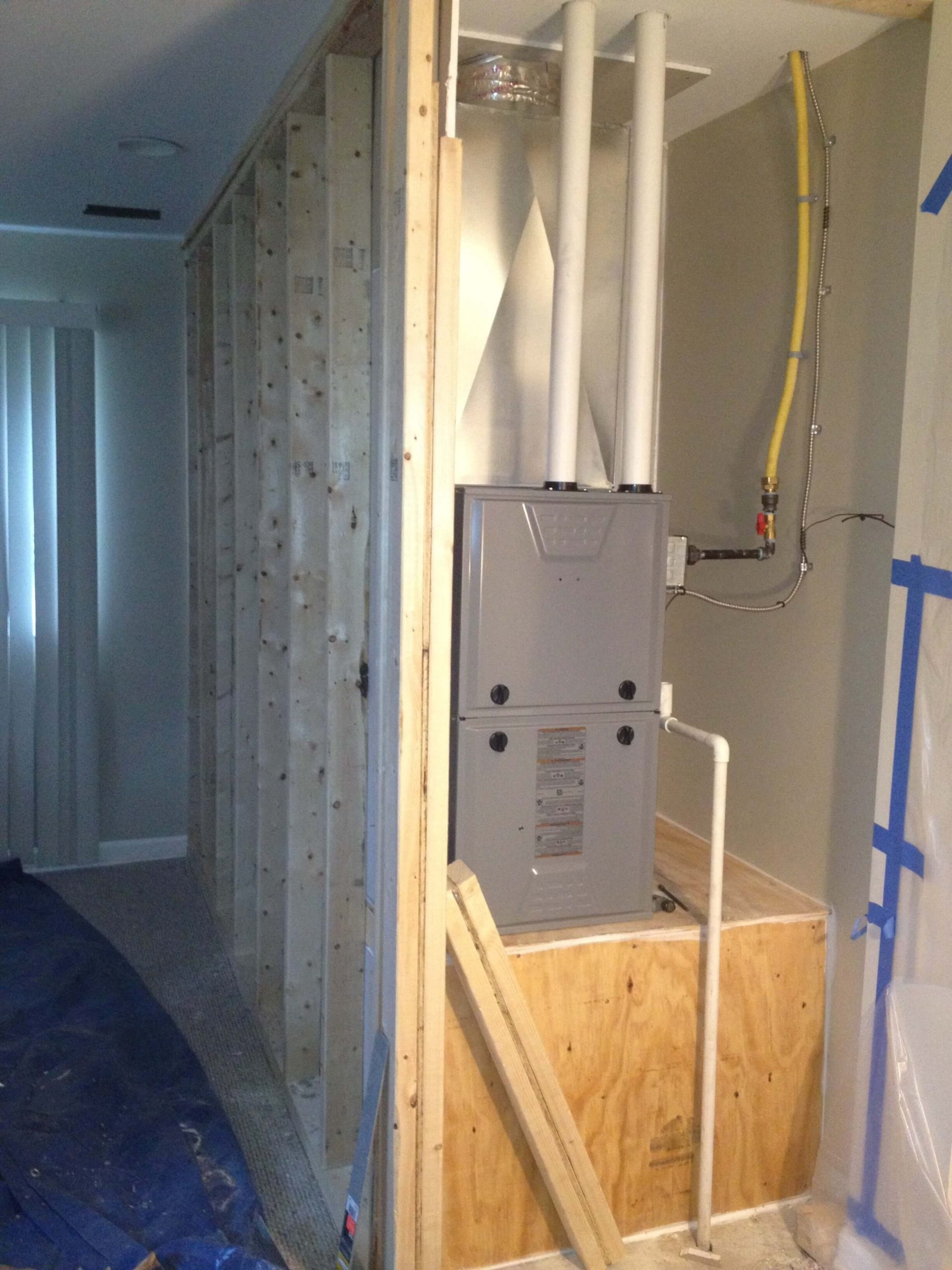 New Residential Furnace Installation