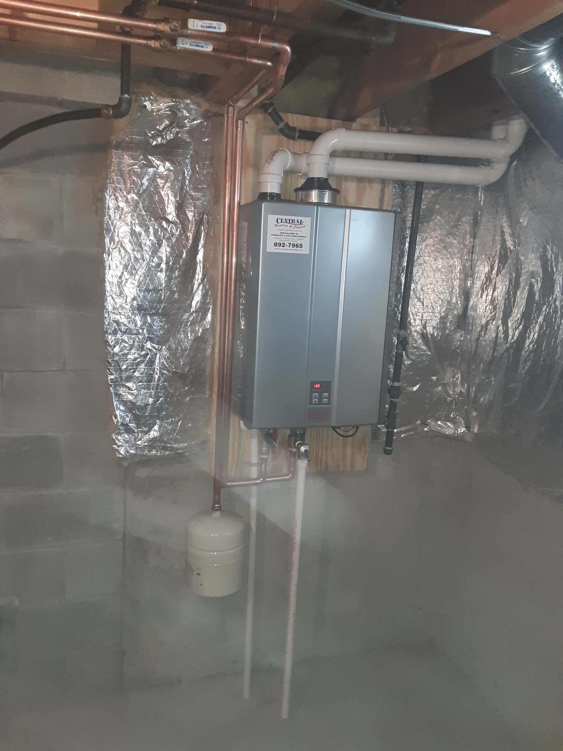 Tankless Water Heater Service